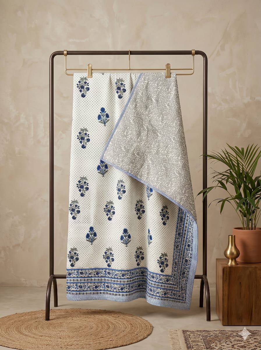 Hand Block Printed Jaipuri Dohar