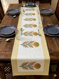 Hand Block Printed Jaipuri Table Runner